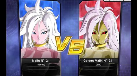 Xenoverse 2 Requested Match PC Majin N21 Good Vs Golden Majin N