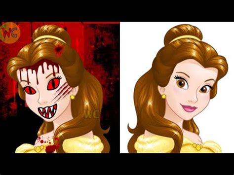 Disney Princess Belle Horror Version Art 2021 | scary | halloween ...