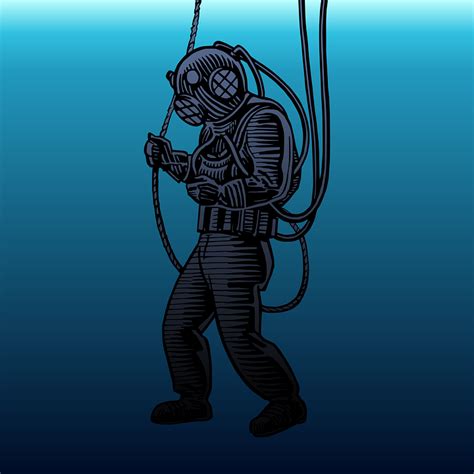 Download Deep Sea, Diver, Diving. Royalty-Free Vector Graphic - Pixabay