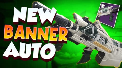 GOD ROLL DARK DECIDER New Iron Banner Auto Rifle W Voltshot YouTube