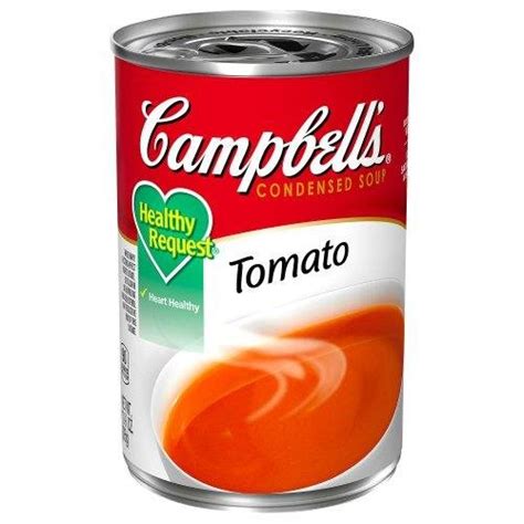 Campbells Condensed Healthy Request Tomato Soup Grocery Heart