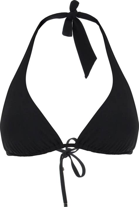 Dolce Gabbana Triangle Bikini Top Shopstyle Two Piece Swimsuits