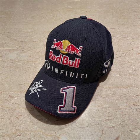 F1 Formula 1 RedBull Red Bull Fitted Cap With Sebastian Vettel