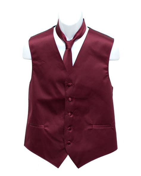 Maroon Vest Hard To Find These Vest Suit Vest Graduation Suits