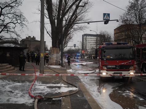 Wybuch gazu przy ulicy Lutomierskiej w Łodzi Jedna osoba ranna