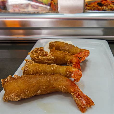 Plate Of Large Fried Prawns La Boatella Tapas Bar Valen Flickr