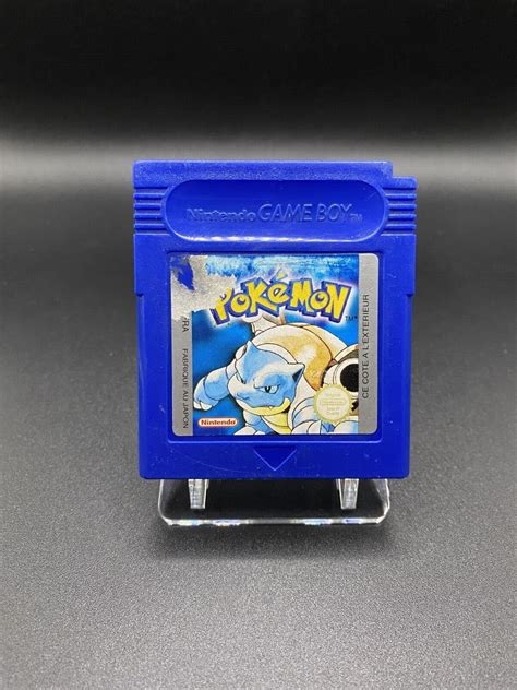 Pok Mon Version Bleue Game Boy Prix Photo Pr Sentation