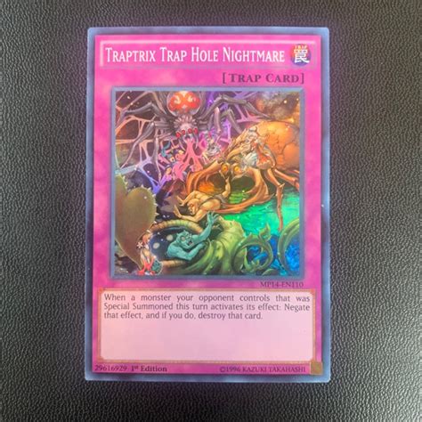 Yugioh Traptrix Trap Hole Nightmare Tcg Shopee Philippines