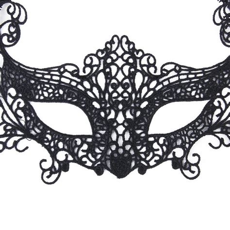 Dentelle Noire Masque Pour Les Yeux Mascarade Masque Deguisements