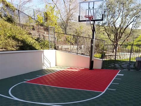 Basketball Court Tiles At Atelier Yuwa Ciao Jp