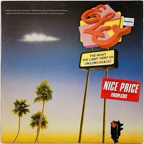 Electric Light Orchestra The Night The Light Went On In Long Beach