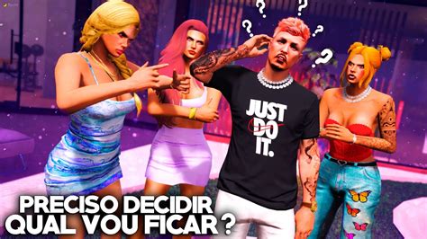 GTA V VIDA DE RICO ESCOLHA DIFICIL QUAL DAS MINHAS CRUSH S MERECE