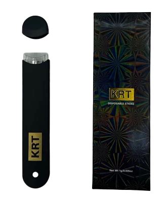 KRT Disposable CBD THC Vape Pen 0 8ml Empty