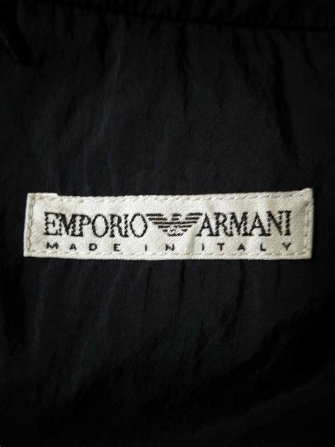 Vintage Emporio Armani Long Jacketmade In Italysi Gem