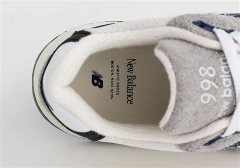 New Balance 998 MADE In USA Grey Navy U998TA SneakerNews