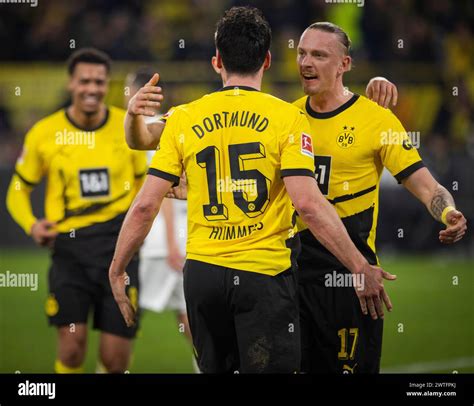 Dortmund Germany 17th Mar 2024 Torjubel Mats Hummels BVB Marius