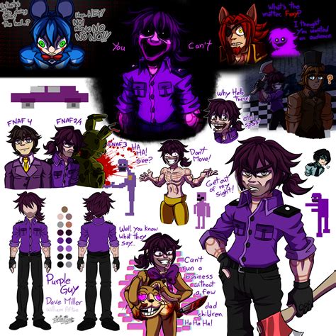 Fnaf 2 Purple Guy Dave Miller By Emil Inze On Newgrounds