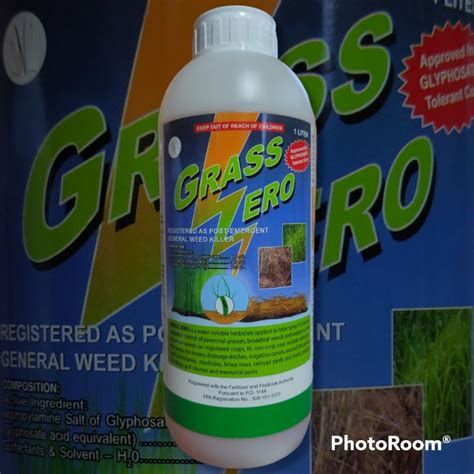 Grass Zero Herbicide Liter Shopee Philippines