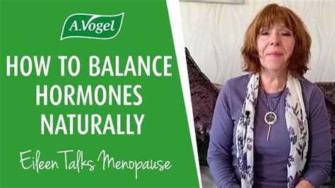 How To Help Balance Your Hormones Naturally In Peri Menopause Youtube