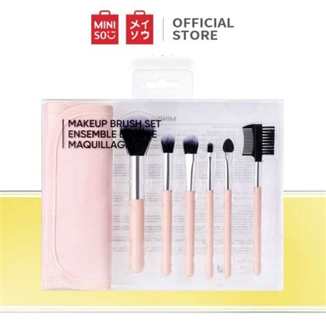 Jual Miniso Make Up Brush Kuas Kosmetik Set 7 Pcs Di Seller Zenin