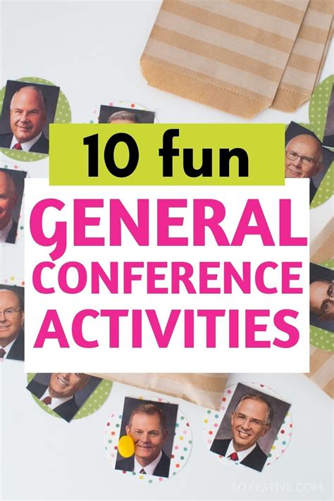 Fun General Conference Ideas For Kids 2024 Lds