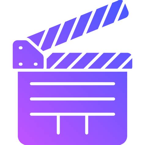 Claqueta De Cine Iconos Gratis De Cine