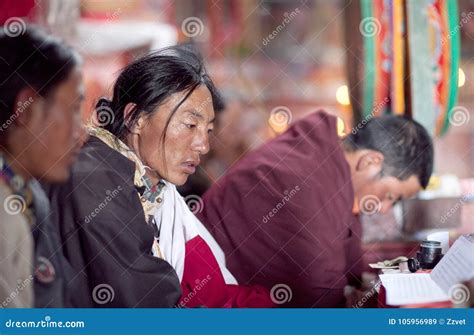 Buddhist Monks, Tibet, China Editorial Stock Image - Image of nepal ...