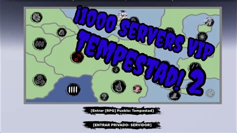 Servidores Vip Tempest Private Server Codes Shindo Life