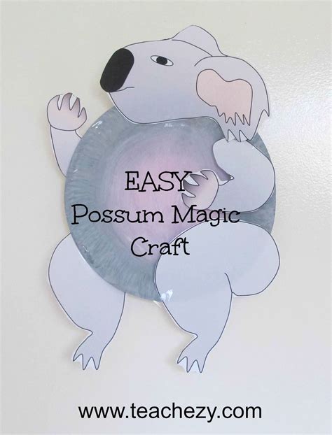 Possum Craft For The Classroom Magic Crafts Possum Magic Crafts