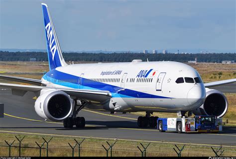 Ja A All Nippon Airways Boeing Dreamliner Photo By Michael