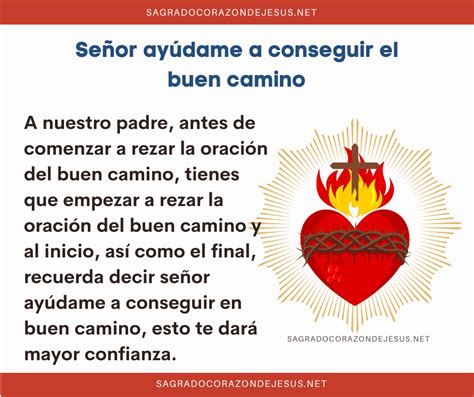 Oración Sagrado Corazón de Buen Camino Para la Prosperidad