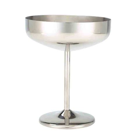 Stainless Steel Cocktail Coupe Glass Esl