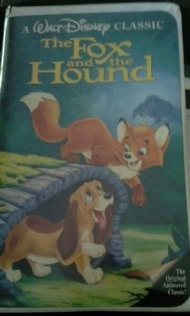 Bande Vhs Diamant Noir Walt Disney Le Renard Et Le L Vrier Rare