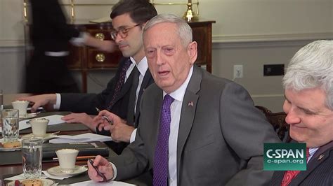 Defense Secretary Mattis Meeting With British Counterpart C