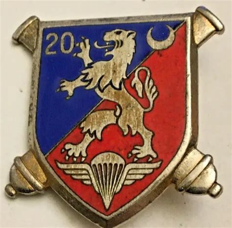 INSIGNE MIL PARA ARTILLERIE 20REGIMENT D ARTILLERIE ANDOR 1999