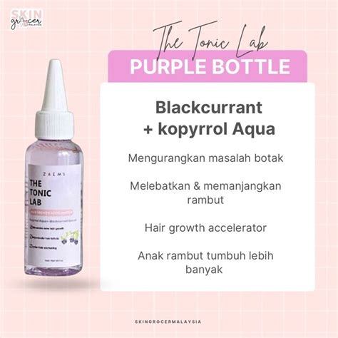 New The Tonic Lab by Zaem Hair Tonic Serum for Dandruff Hairfall | Lazada