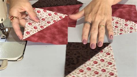 FÁCIL DEMAIS Costurar esse BLOCO de PATCHWORK Lindo Fácil e Rápido de