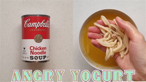 Angry Yogurt Chicken Noodle Asmr Mukbang Savage Hands Eating Sound