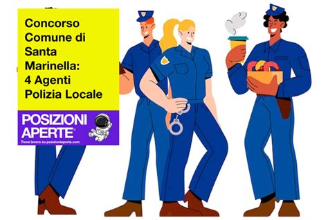 Concorso Comune Di Santa Marinella 4 Agenti Polizia Locale