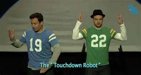 Evolution Of End Zone Dance (with Justin Timberlake & Jimmy Fallon) [VIDEO]