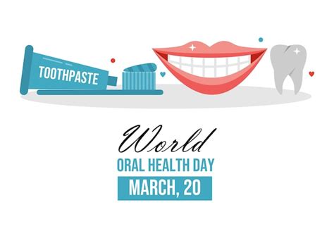 Premium Vector World Oral Health Day