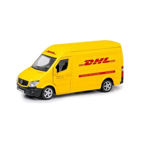 Macheta Auto Mercedes Benz Sprinter DHL 5 Inch 1 32 36 RMZ City