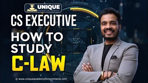 How To Study Claw Cs Executive Cs Shubham Abad Youtube