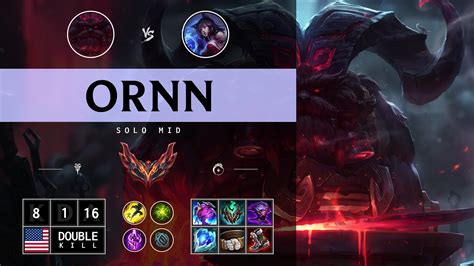 Ornn Mid Vs Ahri NA Grandmaster Patch 14 13 YouTube