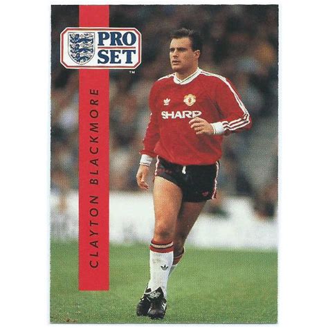 1990/1991 Pro Set Footbal - #143 - Clayton Blackmore on eBid United ...