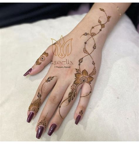 Pin By Ahlam On Henna Tattoo Designs Hand Latest Mehndi Designs