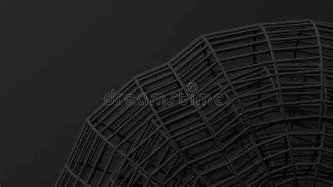 Black Wire Mesh Circle Texture Stock Illustrations 610 Black Wire