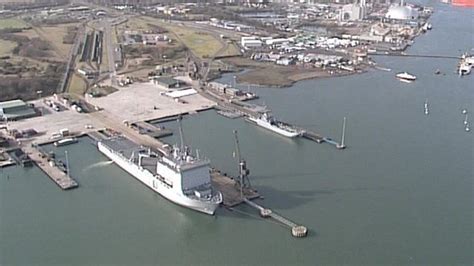 Uk Dock Operators Battling To Run Marchwood Military Port Bbc News