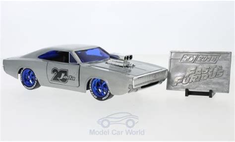 Modellautos Dodge Charger 1 24 Jada Toys R T Silber 1970 Online