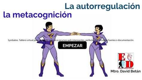 La autorregulación y metacognición